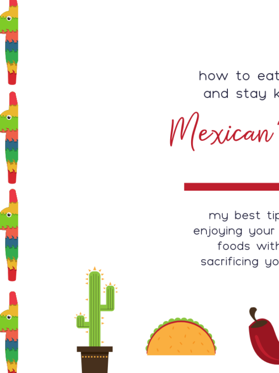 Eating at your favorite Mexican restaurants is possible to do on the keto diet! See my tips and tricks for navigating the menu when you want to eat Mexican food out on keto!