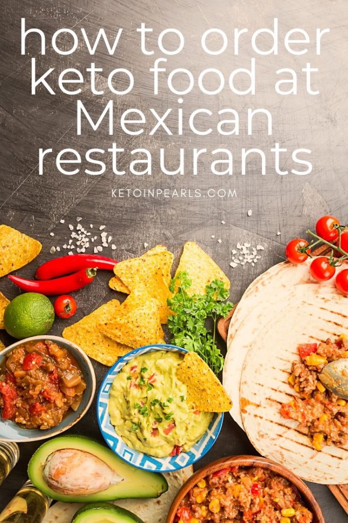 Eating keto at Mexican restaurants is possible to do on the keto diet! Learn how to navigate the menu when you want to eat Mexican food out on keto!