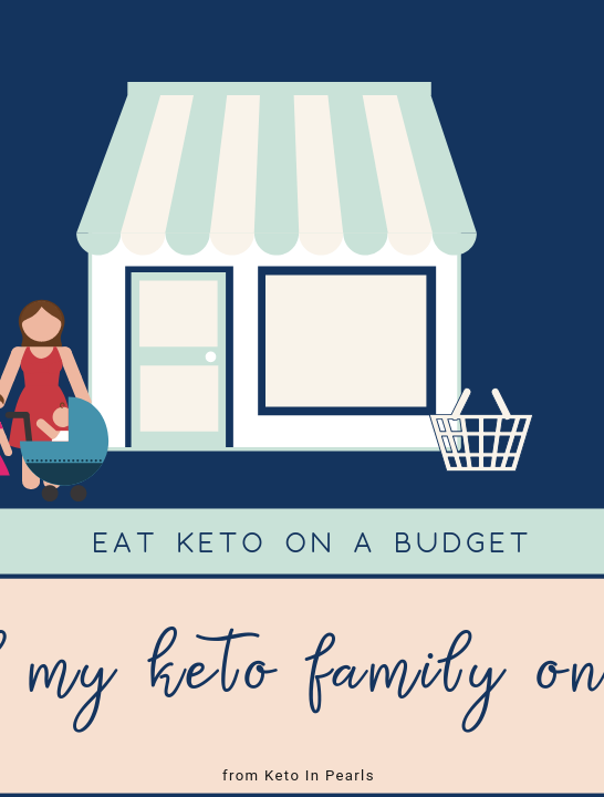 How I feed my family keto meals on only $100 per week. It is possible to eat keto on a budget! I'll show you exactly what I buy and how much I spend.
