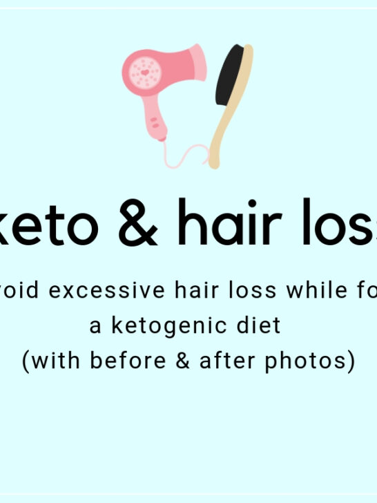 Keto hair loss doesn't have to be a thing! Easily prevent and remedy hair loss on keto with this one easy adjustment to your keto diet.