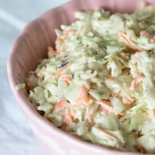Keto coleslaw recipe. Basic and creamy coleslaw recipe