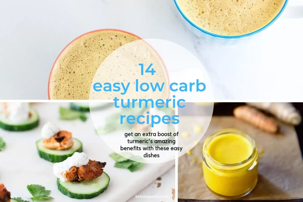 Are you looking for ways to add turmeric to your keto diet? Try one of these delicious and easy low carb turmeric recipes.