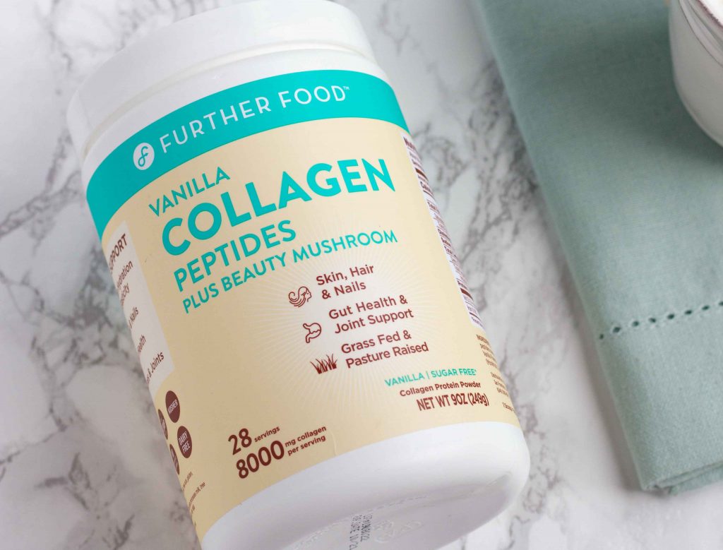 Further Food Vanilla Collagen Peptides with Tremella Mushrooms for healthy skin