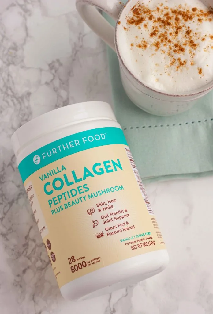 Dry or dull skin? See why the new Further Food Vanilla Collagen fortified with tremella mushrooms  is the beauty product your skin has been missing. 