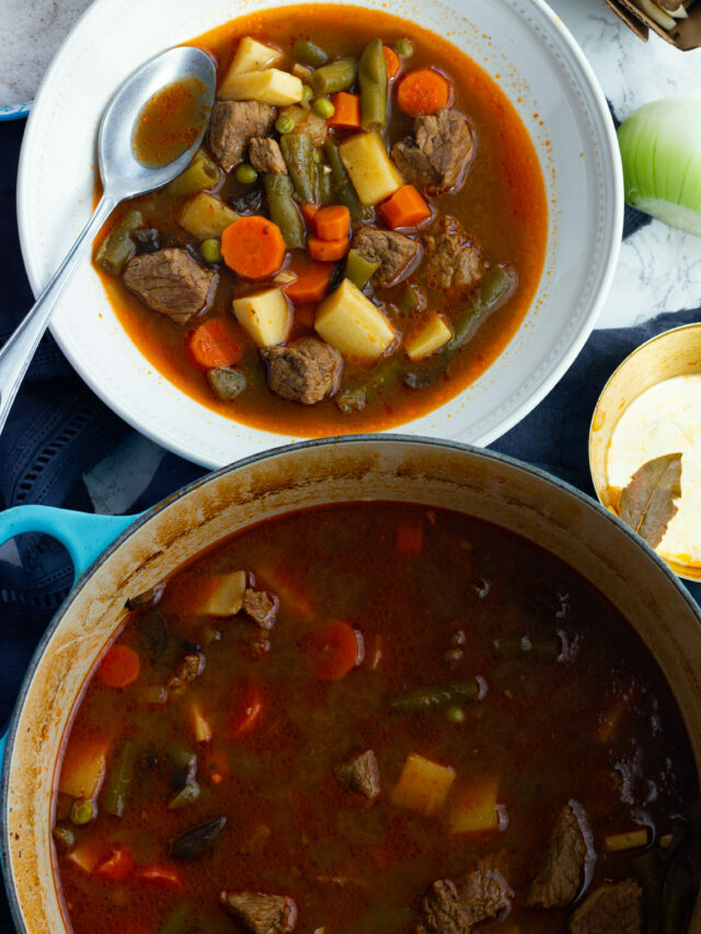 Low Carb Vegetable Beef Soup