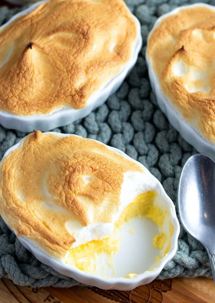 This keto vanilla custard is thick, creamy, and easily made with only 4 ingredients. Top it off with sugar free meringue for an easy keto dessert.