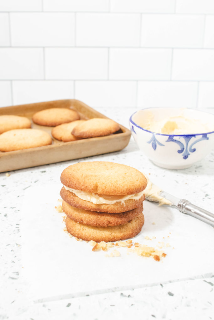 Buttery sugar free sugar cookies with crispy edges, a soft center, and delicate crumb. Perfect for frosting or decorating!