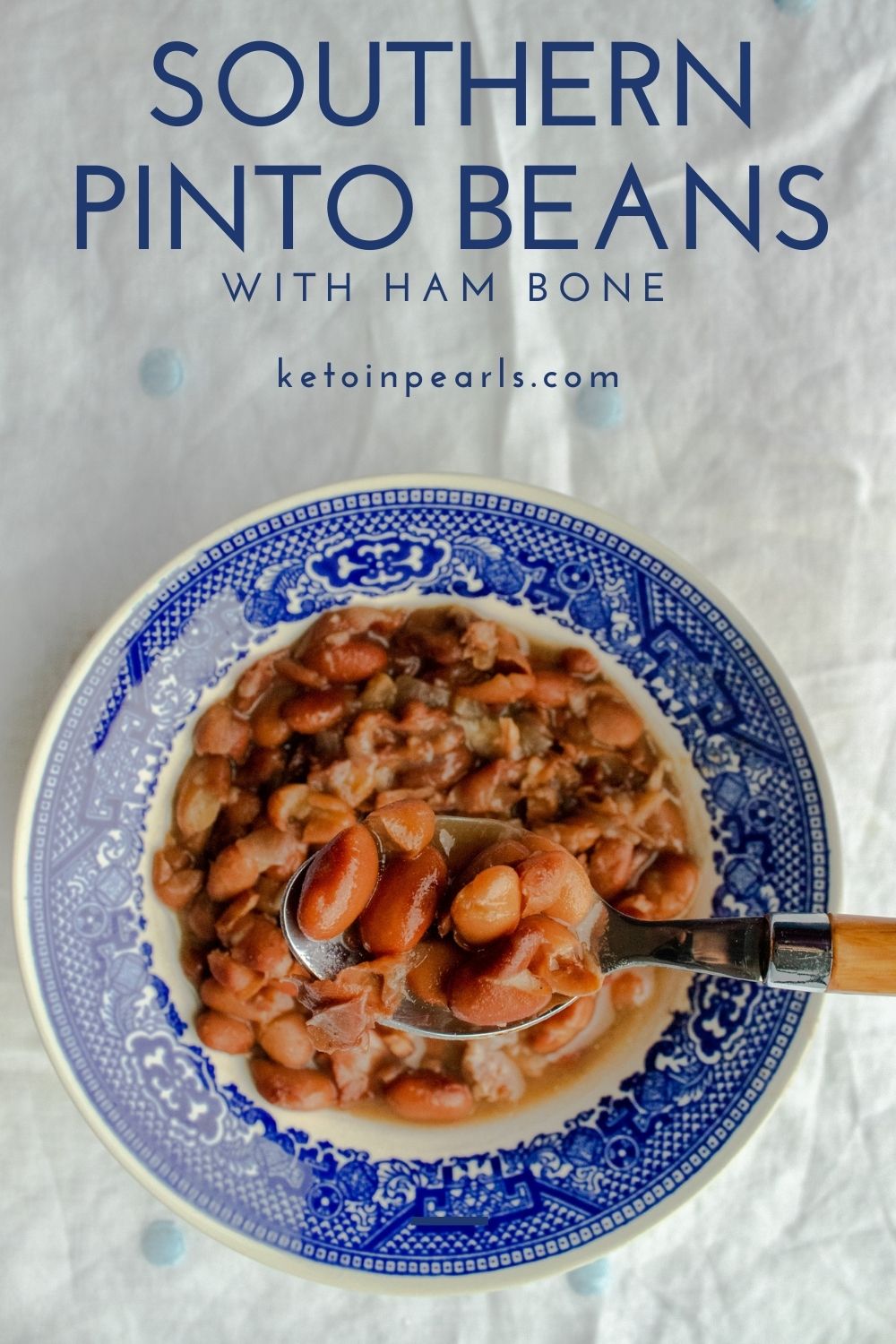 Soup beans, or southern pinto beans, are the perfect way to use up a leftover hamhock. This blog post will walk you through making the best ham and bean soup using your Instant Pot. If you've never cooked dry beans before, fear not, this post is just for you!
