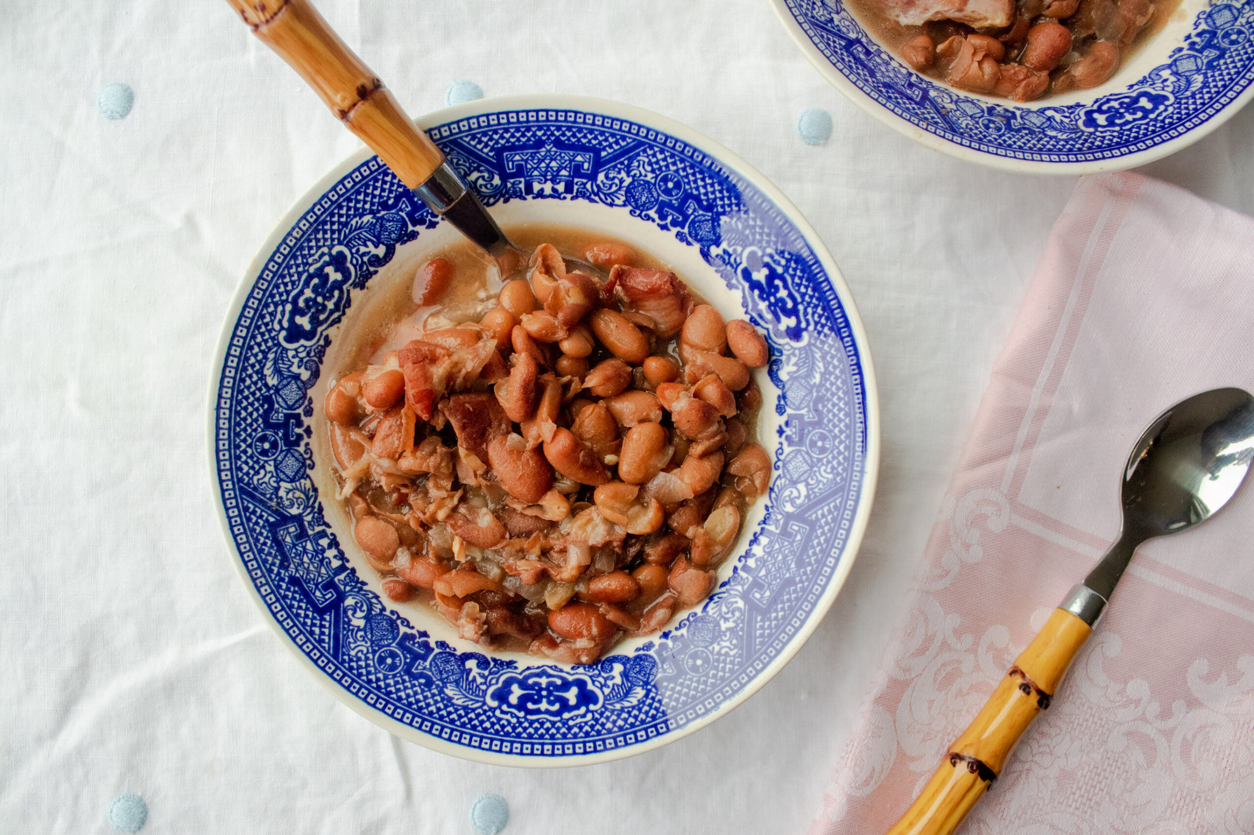 Southern Pinto Beans with Ham