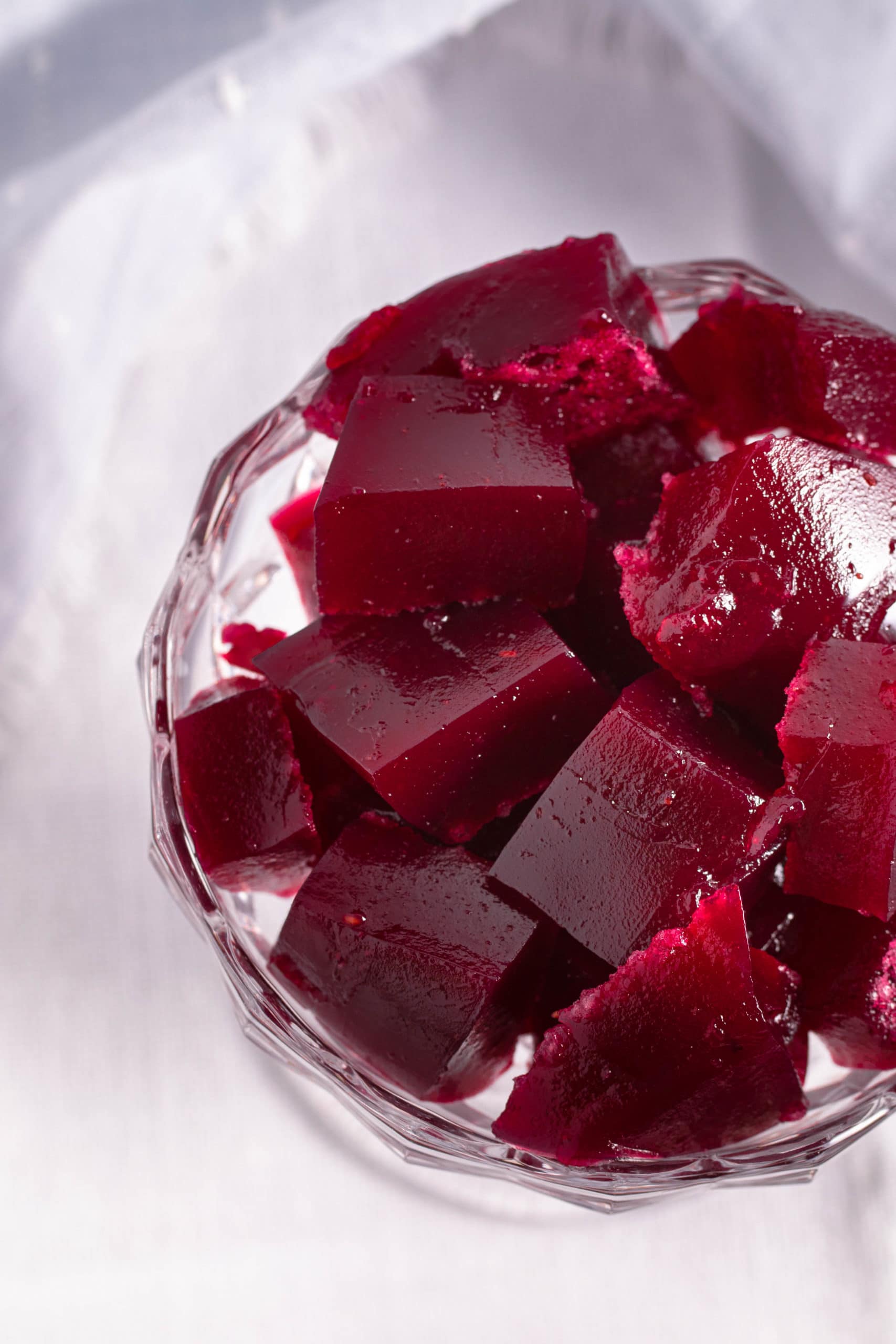 Homemade jello jigglers are a healthy kid friendly treat that is zero added sugar.