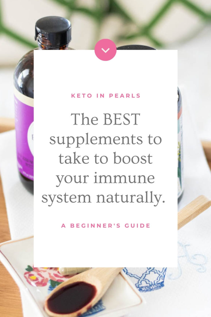 How to support your immune system naturally without compromising diet and lifestyle. Best supplements for keto.