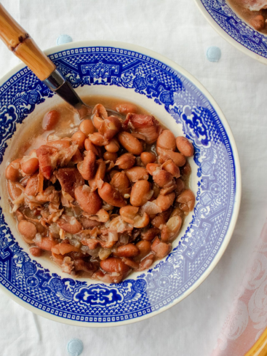 Southern Pinto Beans with Ham- Instant Pot Story Poster Image