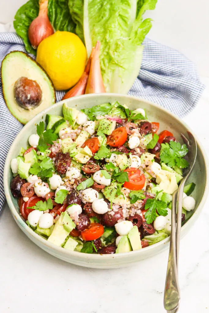 Healthy Chopped Salad Recipe 