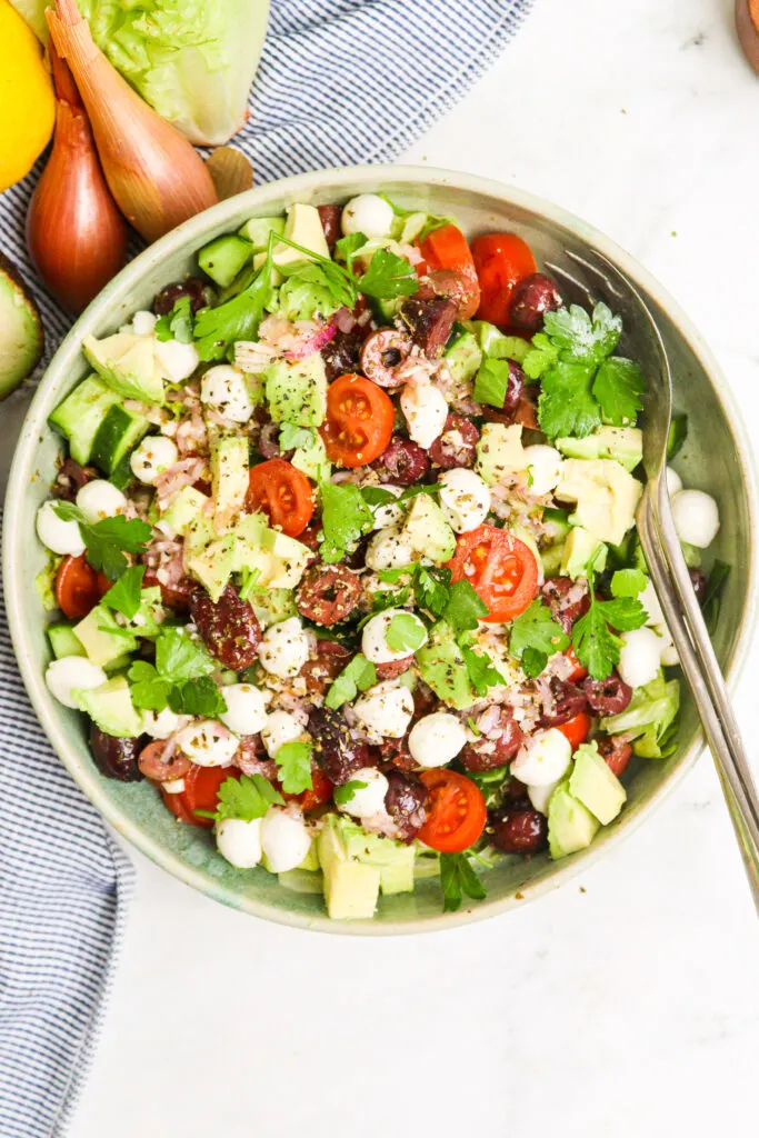 Healthy Chopped Salad Recipe 