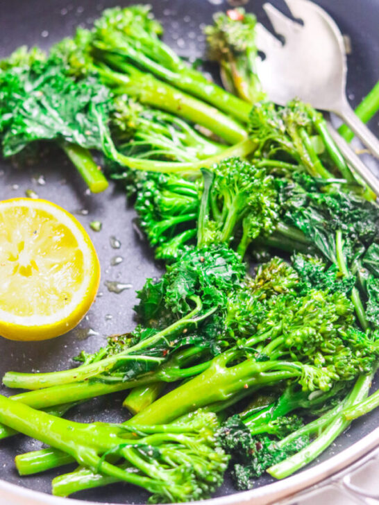 Sauteed Broccoli Rabe Recipe Feature-4