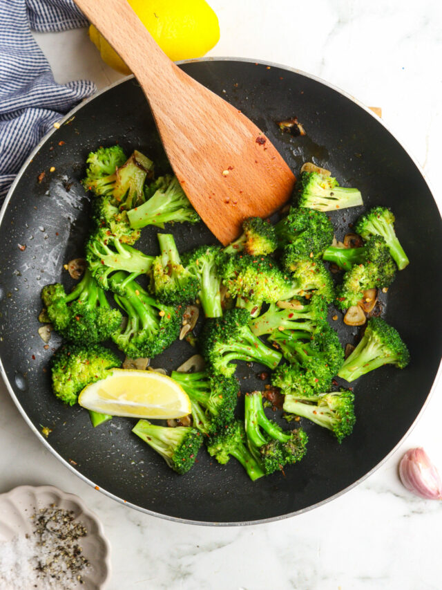 Keto Sauteed Broccoli