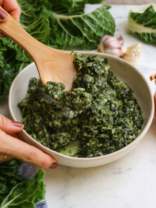 Creamed Spinach featured image below