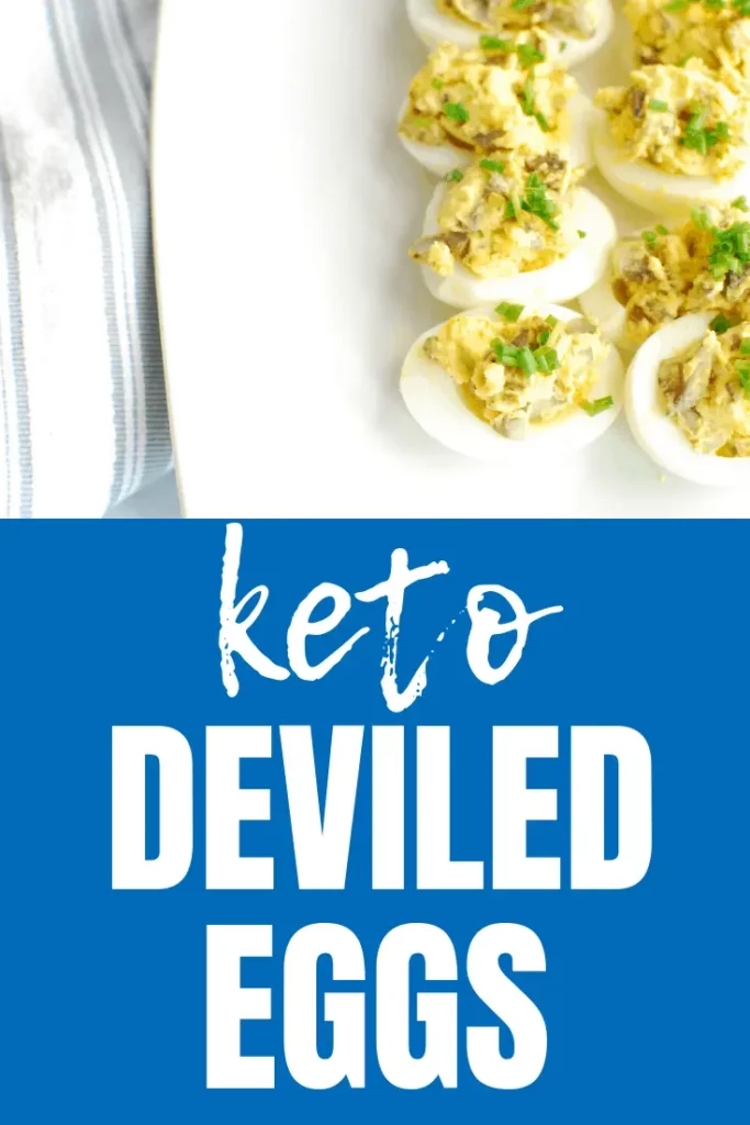 Easy Keto Deviled Eggs – Homemade Recipe featured image abpve