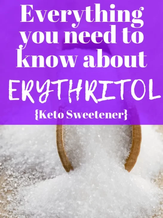 A GUIDE TO ERYTHRITOL – LOW CARB KETO SWEETENER featured image focused shot
