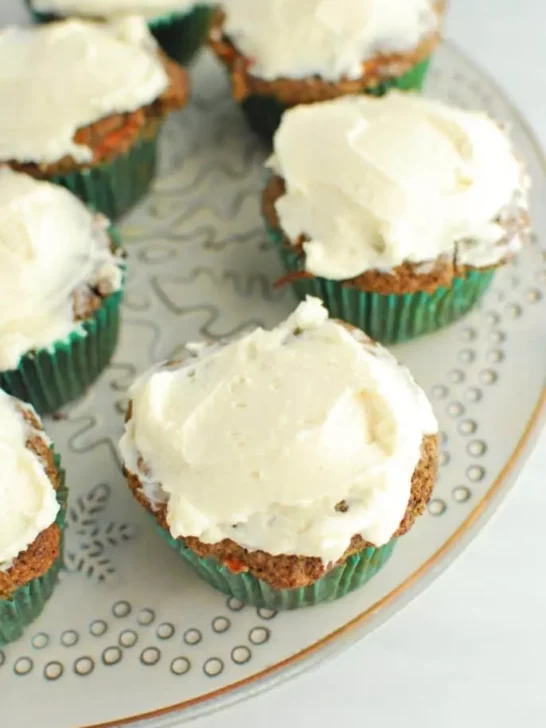 Carrots On Keto And A Carrot Cake Keto Muffins Recipe featured image top view