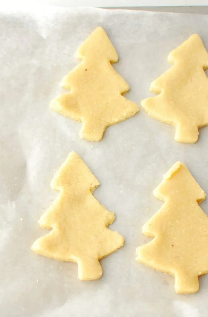 Keto Christmas Cookies Recipe close up view