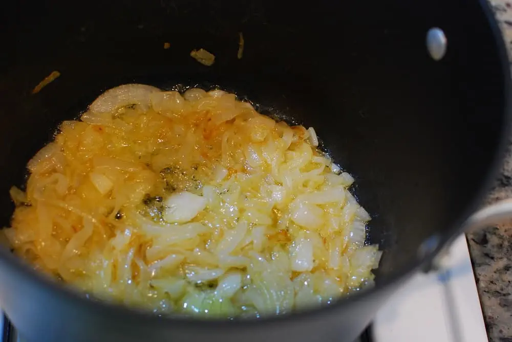 Keto French Onion Soup Recipe close up view shot