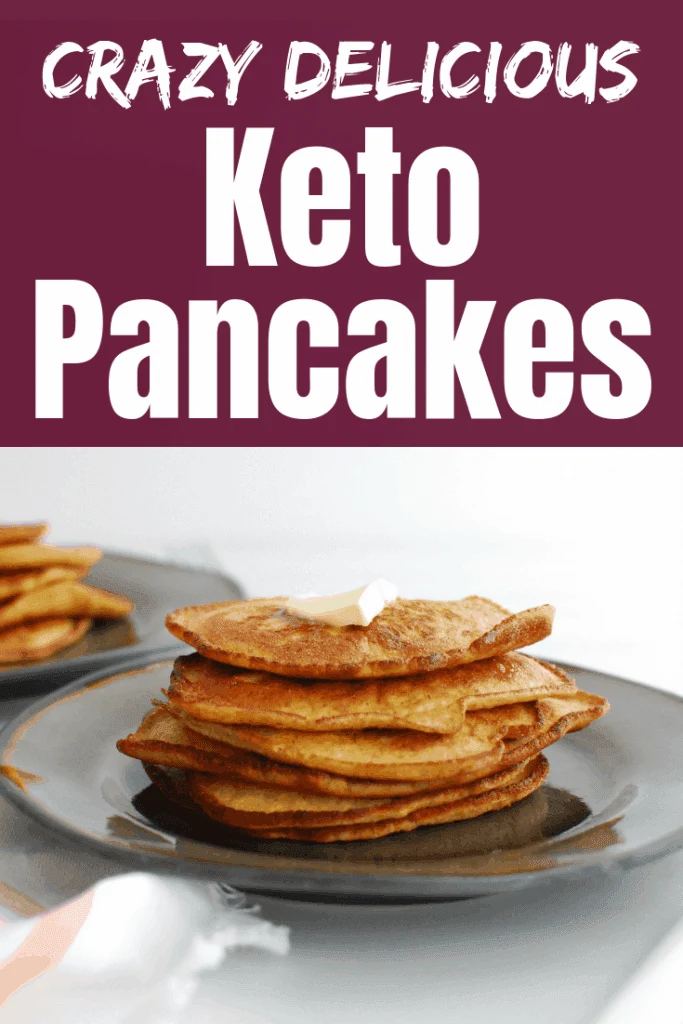 Keto Pancakes Recipe front shot