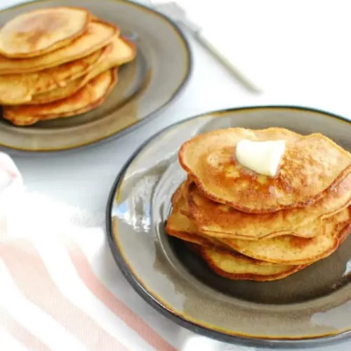 Keto Pancakes Recipe top shot